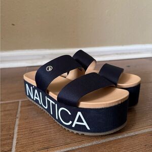 Nautica Bellana Platform Sandals – Size 7.5